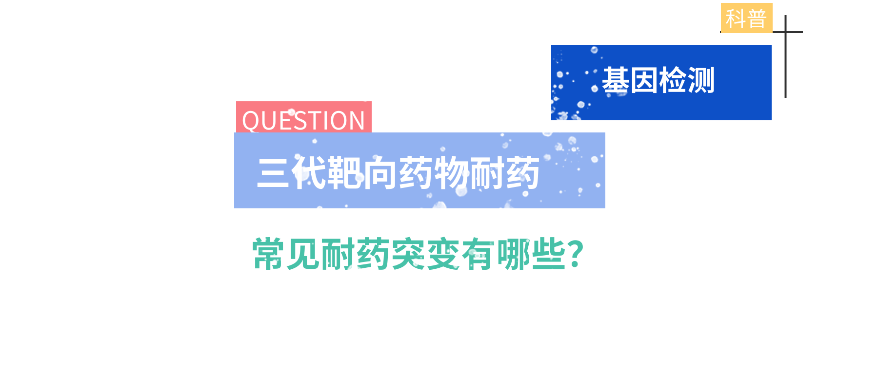 奥希替尼（晚期肺癌三代靶向药物）耐药常见基因突变有哪些？基因检测套餐该如何选择？